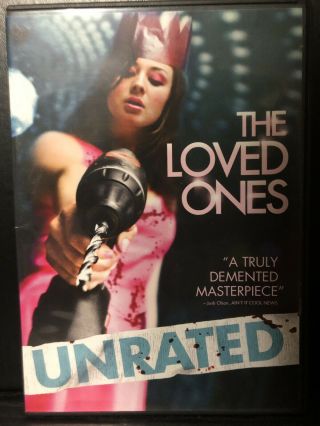 The Loved Ones (dvd,  2013,  Unrated) - Horror - Rare & Oop