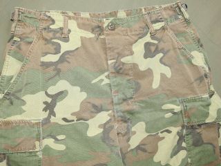 Us Army Vietnam Special Forces Navy Seal Poplin Erdl Camo Jungle Pants Vtg Rare