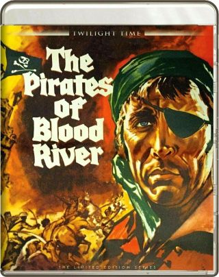 The Pirates Of Blood River (1962) Blu - Ray Christopher Lee Hammer Films Rare