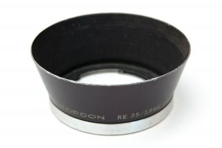 Lens Hood For Topcor Topcon Re Auto 35mm F/2.  8 Metal -,  Rare
