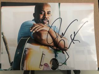 Darius Rucker Signed Autograph 5x7 Photo Singer Hootie Country Rare