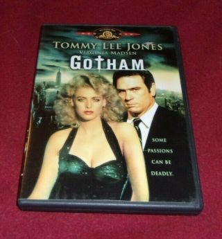 Gotham Rare Oop Dvd Tommy Lee Jones,  Virginia Madsen,  Frederic Forrest