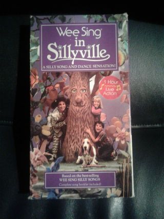 Wee Sing In Sillyville Vhs Kids Show Vintage Tape Rare