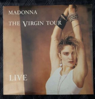 Madonna The Virgin Tour 1986 2 Lp Live Fanclub Of Hits 1986 Rare