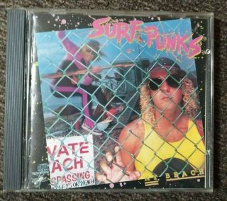 My Beach By Surf Punks 1989 Cd Rare Hard To Find Disc