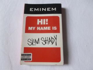 Eminem My Name Is Rare 1999 Hip Hop Cassette Tape Single Slim Shady