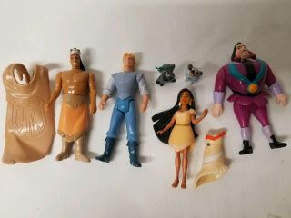 Disney Princess Pocahontas Polly Pocket Magic Clip Doll Rare John Chief & More