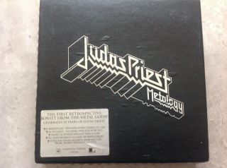 Judas Priest - Metalogy (rare,  4 Cd & Dvd Box Set 2004 With 64 - Page Booklet) Vgc