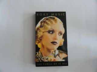 Roxy Music The Thrill Of It All Rare Oop 4 Cd Box Set 2005