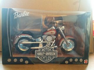 1999 Barbie Harley Davidson Fat Boy Motorcycle