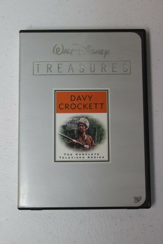DAVY CROCKETT DVD WALT DISNEY FESS PARKER TREASURES COMPLETE SERIES RARE L@@K 2