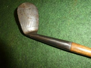 A playable vintage hickory Gibson Niblick SW D4 old golf antique memorabilia 3