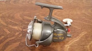 Vintage Olympic Model 93 Spinning Fishing Reel