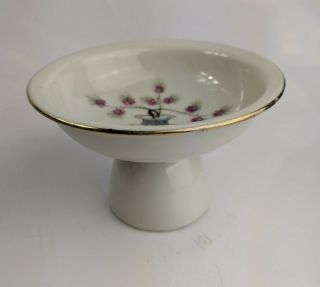 Chinese Antique Porcelain Stem / Altar bowl - Precious Object pattern - Qing 2