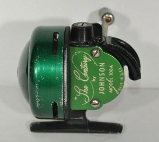 Vintage " The Century " By Johnson Model 100a Spincasting Reel Buy It Now