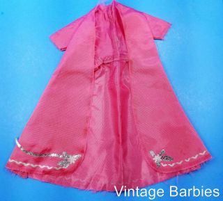 Rare Barbie Doll Sew Moonlight N Roses 1721 Coat Htf Vintage 1960 