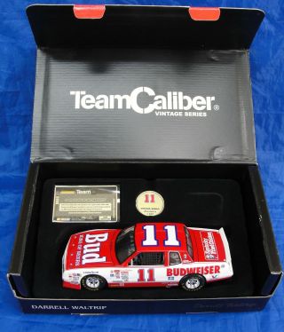 Rare Darrell Waltrip Team Caliber 11 Kfc Budweiser Ltd Ed 1/24 Diecast Car