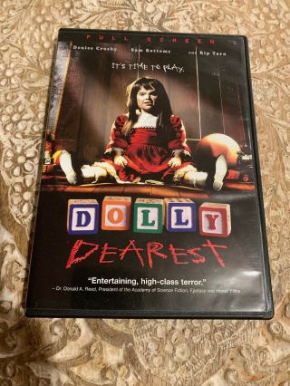 Dolly Dearest (dvd,  2005) Very Rare Oop Horror,  Haunted Doll,  Cult Classic