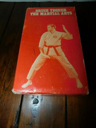 Bruce Tegner The Martial Arts Box Set Of 5 Books Rare Self Defense Books