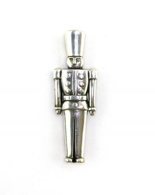 Rare Vintage Retired James Avery Sterling Silver Toy Soldier Brooch