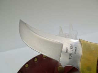 VINTAGE RARE 1990 BUCK KALINGA FIXED BLADE KNIFE COND.  MADE IN USA 10 