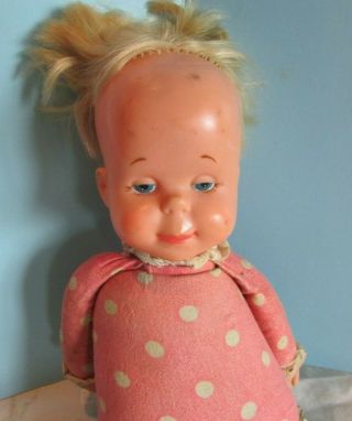 Vintage Mattel Polka Dot Drowsy Doll,  No Longer Speaking