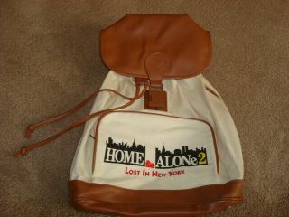Home Alone 2 " Lost In York " Backpack By Tiger Toys 1992 Rare
