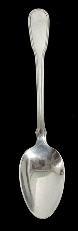 Tiffany & Co Gramercy Hamilton Pattern Sterling Silver 4 1/2 " Demitasse Spoon