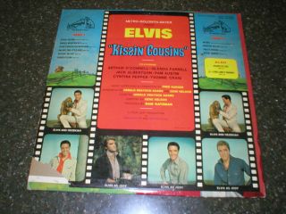 Rare Elvis Presley Kissin ' Cousins soundtrack lp RCA LPM 2894 mono monaural 1964 2