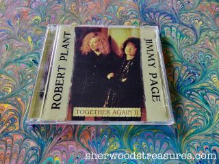 Robert Plant Jimmy Page Together Again Ll Collectors Cd Rare Made In Japan Exc
