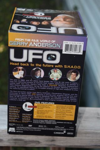 Gerry Anderson Rare UFO Complete Megaset DVD Set,  A&E 8 Disc 26 Episodes 2