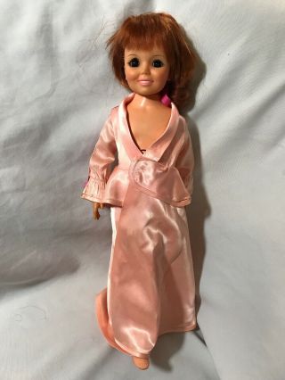 1970 Vintage Ideal Talking Crissy Doll Clothes 18 " With Grow Hair