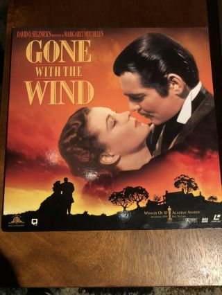Gone With The Wind Laserdisc.  Rare 1998 Release With Ac3