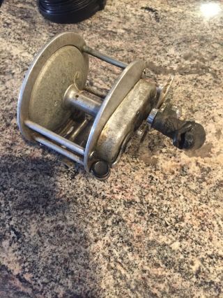 Vintage Fetherwrite /sunset Line & Twine Fishing Reel 1930s Rare And.