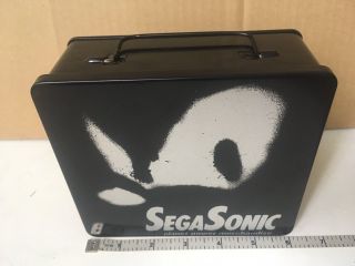 Rare Sonic The Hedgehog Metal Box Case Collectible Segasonic Sega 1990s Japan