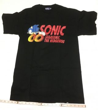 Rare Vintage Sega Sonic The Hedgehog T Shirt 1990s Japan Clothing Retro Tee