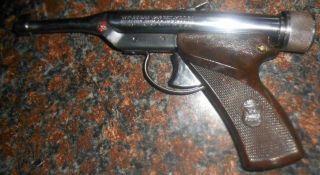 Vintage 1948 - 61 Chrome Hy - Score 22ca Single Shot Pellet Target Pistol Rare