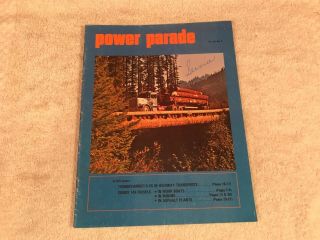 Rare 1970s Gm Detroit Diesel Allison Power Parade Truck Brochure 31 Page