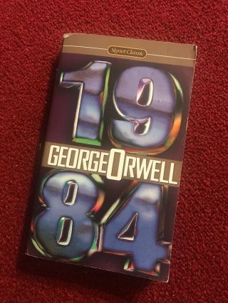 1984 (signet Classics) By George Orwell,  Mass Market Paperback - Rare Cover