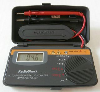 Radio Shack Digital Multimeter 22 - 802 Pocket Size Radioshack