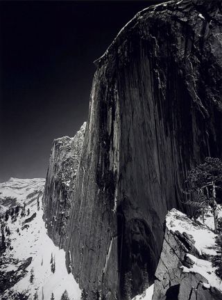 Monolith,  The Face Of Half Dome By Ansel Adams