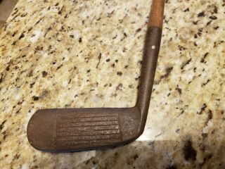 Antique Two Sided Hickory Shaft Putter