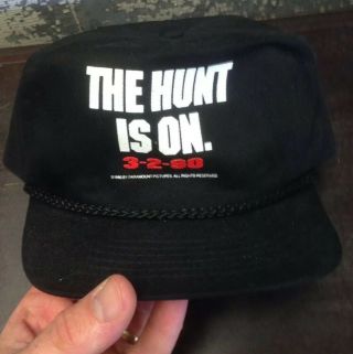 The Hunt For Red October Movie Rare Vintage Promo Hat Truckers Snapback Cap