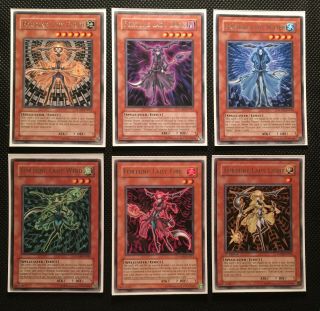 Yugioh Fortune Lady Complete Set - Core Monsters - Rare -