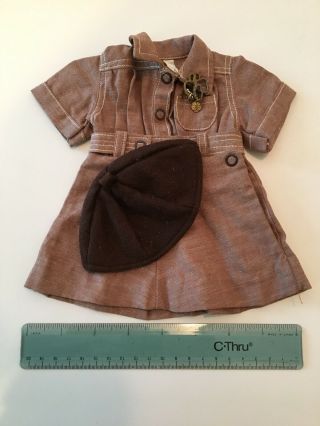 Girl Scout/Brownie: Vintage Doll Dress: Terri Lee Brownie Outfit (1950’s Era) 2