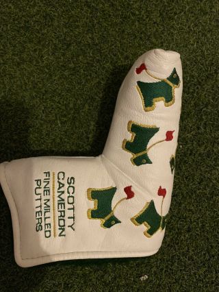 Scotty Cameron 2005 Masters Dancing Scotty Dogs Blade Putter Headcover Rare