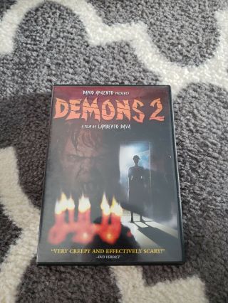 Demons 2 Dvd 1986 Lambero Bava Horror Sequel Unrated Widescreen Agento Rare