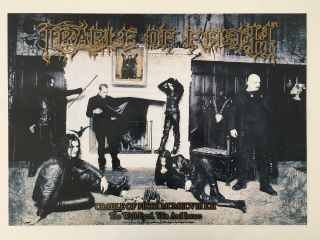 Cradle Of Filth,  The Wall - Eyed,  Vain And Insane,  Rare Authentic 1990 