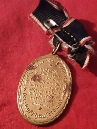 WWI Rare Belgian Royal Military Medal 2