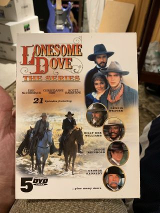 Lonesome Dove - The Series 5 - Dvd Set/2004/echo/rare/oop/complete/very Good,